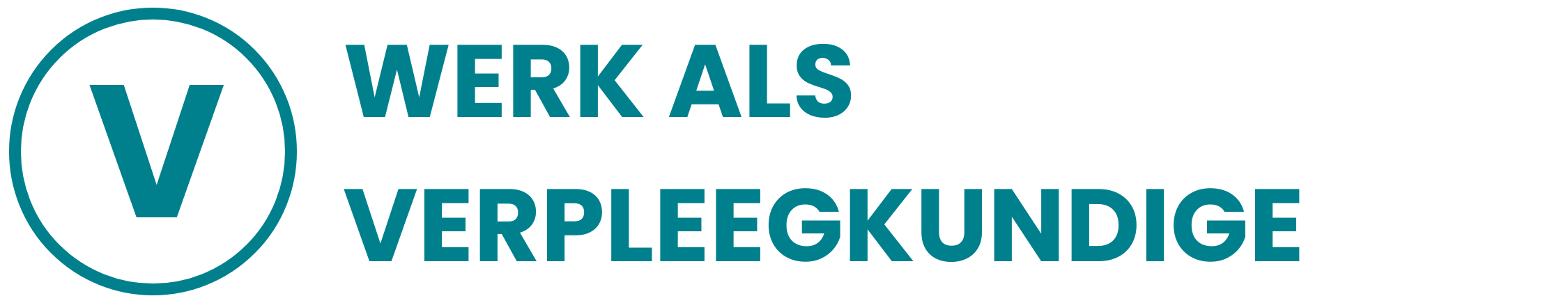 Werk als verpleegkundige